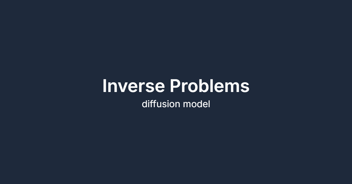 Inverse Problems